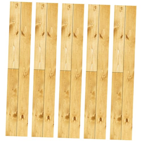 SOIMISS 5 Stück Teiliges Selbstklebende PVC Bodenplanken mit Holzmaserung Abziehbar und Wiederverwendbar Rutschfeste Bodendekoration für Schlafzimmer Küche Bad Büro und Wohnräume SOIMISS 5 Stück Teiliges Selbstklebende PVC Bodenplanken mit Holzmaserung Abziehbar und Wiederverwendbar Rutschfeste Bodendekoration für Schlafzimmer Küche Bad Büro und Wohnräume von SOIMISS