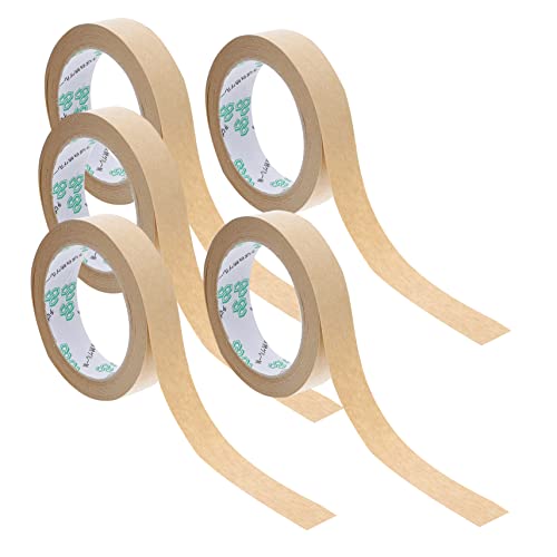 SOIMISS 5 Stück Teiliges Umweltfreundliches Kraftpapier Packband Stark Klebend Wasserfest Selbstklebend Reißfest Vielseitig für Kartonversiegelung Basteln Rahmen und Verpackungen SOIMISS 5 Stück Teiliges Umweltfreundliches Kraftpapier Packband Stark Klebend Wasserfest Selbstklebend Reißfest Vielseitig für Kartonversiegelung Basteln Rahmen und Verpackungen von SOIMISS