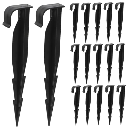 SOIMISS 50 Stück Bewässerungsschlauchhalter Gartenschlauch Erdanker mit Stacheln Vielseitig Einsetzbare Garten Befestigungsanker für Tropfbewässerung Einfache Installation Geeignet für von SOIMISS