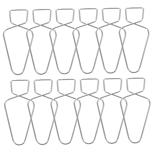 SOIMISS 50 Stück Deckenhaken Clips aus Robustem Material T Bar Squeeze Hänger für Büro Klassenzimmer und Wohnraum Einfache Montage ohne Beschädigung Vielseitig für Poster Banner Deko SOIMISS 50 Stück Deckenhaken Clips aus Robustem Material T Bar Squeeze Hänger für Büro Klassenzimmer und Wohnraum Einfache Montage ohne Beschädigung Vielseitig für Poster Banner Deko von SOIMISS