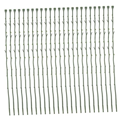 SOIMISS 50 Stück Rosenstiele aus Biegsamem Eisen Draht für Künstliche Blumen DIY Bastelmaterial Langlebig und Realistisch für Floristik und Kreative Dekoration SOIMISS 50 Stück Rosenstiele aus Biegsamem Eisen Draht für Künstliche Blumen DIY Bastelmaterial Langlebig und Realistisch für Floristik und Kreative Dekoration von SOIMISS