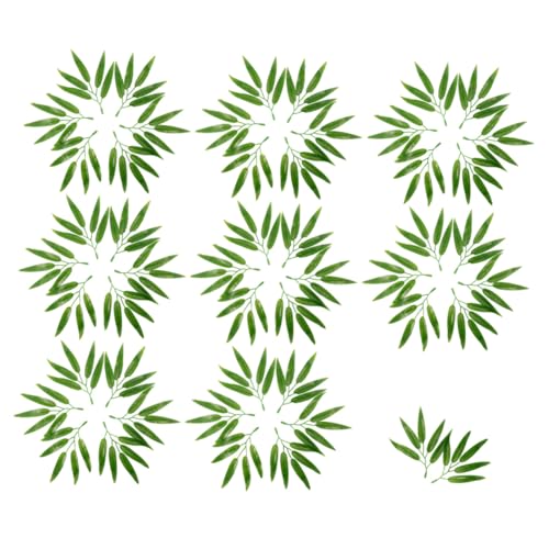 SOIMISS 50 Stück Teiliges Künstliche Bambuszweige Fachen Blättern Leichtgrüne Dekoration für Zuhause Büro Party und Veranstaltungsräume Langlebige Realistische Nachbildung für Natürliche SOIMISS 50 Stück Teiliges Künstliche Bambuszweige Fachen Blättern Leichtgrüne Dekoration für Zuhause Büro Party und Veranstaltungsräume Langlebige Realistische Nachbildung für Natürliche von SOIMISS