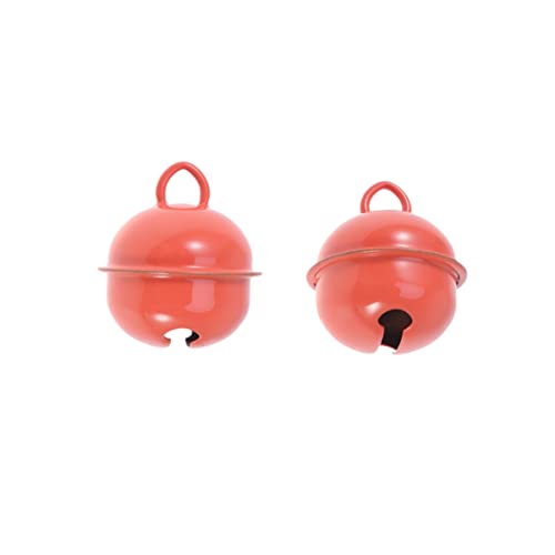 SOIMISS 50 Stück Weihnachtsbaum Hängende Dekoration Weihnachtsglocken Dekoration Haustierglocken Weihnachtskugeln Farbige Glöckchen Weihnachtsbaumglocken Geschenk Glücklich Charme von SOIMISS