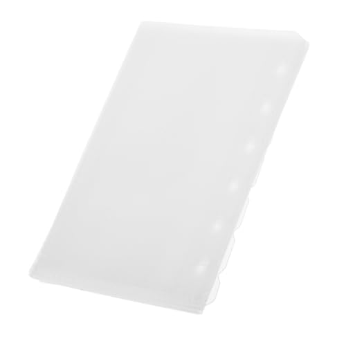 SOIMISS 52 Stück Teiliges Scrapbook Seiten mit Trennblättern Transparente Seitenschützer aus Langlebigem PVC Stilvolles Design für Scrapbook Ordner Dokumentenschutz und Aufbewahrung SOIMISS 52 Stück Teiliges Scrapbook Seiten mit Trennblättern Transparente Seitenschützer aus Langlebigem PVC Stilvolles Design für Scrapbook Ordner Dokumentenschutz und Aufbewahrung von SOIMISS