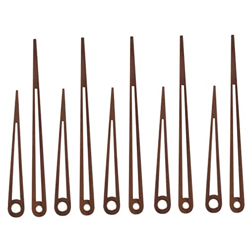 SOIMISS 5sätze Holzuhrzeiger Holz Uhrzeiger Ersatz Uhrwerk Zeiger Ersatzuhrwerk Uhrzeiger Holzuhrzeiger Uhrwerk von SOIMISS