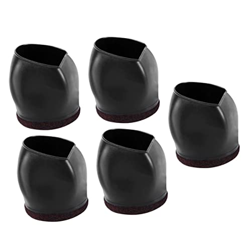 SOIMISS 5stücke Stuhlbeinabdeckungspolster Für Bürostuhl Möbelbein Schützt rutschfeste Abdeckung Klein Und Leicht Für Tische Stühle Barhocker Sofa Bücherregal von SOIMISS