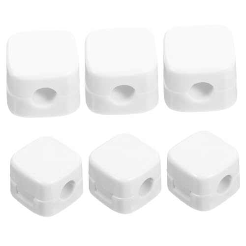 SOIMISS 6 Stück Kabelhalter Selbstklebend Verstellbare Kabelclips für Haushalt Niedlicher Kabelorganizer für Schreibtisch USB und Ladekabel Platzsparendes Kabelmanagement SOIMISS 6 Stück Kabelhalter Selbstklebend Verstellbare Kabelclips für Haushalt Niedlicher Kabelorganizer für Schreibtisch USB und Ladekabel Platzsparendes Kabelmanagement von SOIMISS
