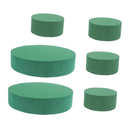 SOIMISS 6 Stück Runde Grüne Trocken Schaumstoff für Blumenarrangements Hochzeits und Partydekorationen und Varianten SOIMISS 6 Stück Runde Grüne Trocken Schaumstoff für Blumenarrangements Hochzeits und Partydekorationen und Varianten von SOIMISS