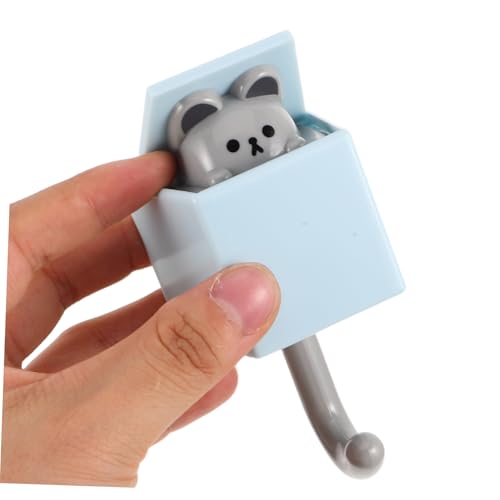 SOIMISS 6 Stück Selbstklebende Dekorative Wandhaken mit Niedlichem Cartoon-design Wasser Ölbeständig Vielseitig für Mäntel Schals Hüte Handtücher für Flur Kinderzimmer Bad SOIMISS 6 Stück Selbstklebende Dekorative Wandhaken mit Niedlichem Cartoon-design Wasser Ölbeständig Vielseitig für Mäntel Schals Hüte Handtücher für Flur Kinderzimmer Bad von SOIMISS