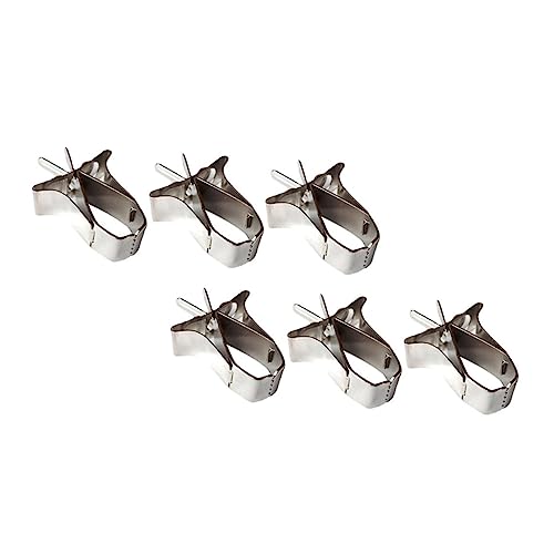 SOIMISS 6 Stück Teiliges Edelstahl Vogelkäfig Clips für Papageien und Kleine Vögel Wiederverwendbare Multifunktions Obst und Gemüsehalter für Sauberes Futter und Ordentliche Käfige SOIMISS 6 Stück Teiliges Edelstahl Vogelkäfig Clips für Papageien und Kleine Vögel Wiederverwendbare Multifunktions Obst und Gemüsehalter für Sauberes Futter und Ordentliche Käfige von SOIMISS