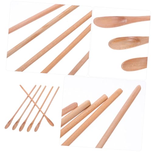 SOIMISS 6 Stück Teiliges Holzrührlöffel Langem Griff Natürliche Holzteelöffel zum Mischen von Kaffee Tee und Getränken Kompakt Leicht zu Reinigen für Honig Zucker Pudding und Cocktails SOIMISS 6 Stück Teiliges Holzrührlöffel Langem Griff Natürliche Holzteelöffel zum Mischen von Kaffee Tee und Getränken Kompakt Leicht zu Reinigen für Honig Zucker Pudding und Cocktails von SOIMISS