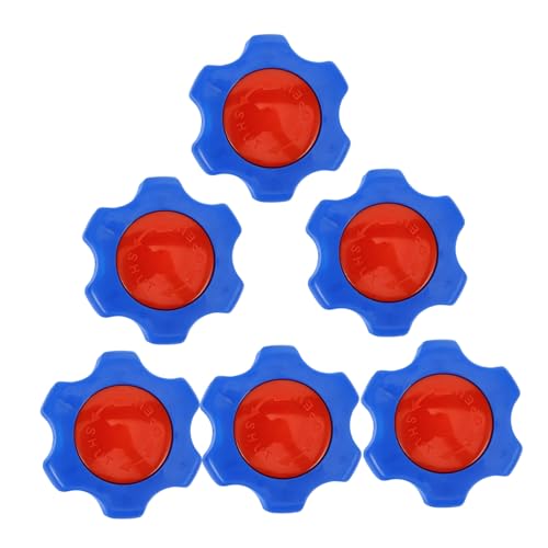 SOIMISS 6 Stück Teiliges Kunststoff Ventil Handrad Vierkantgriff Robust Langlebig als Absperrventilgriff Ersatz für Außenwasserhahn und Gartenschlauchventil SOIMISS 6 Stück Teiliges Kunststoff Ventil Handrad Vierkantgriff Robust Langlebig als Absperrventilgriff Ersatz für Außenwasserhahn und Gartenschlauchventil von SOIMISS