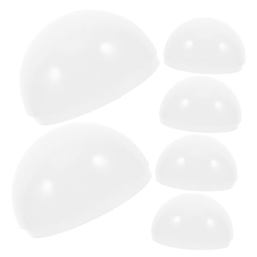 SOIMISS 6 Stück Diffusor Lampenabdeckungen Flacher Stück Schirm für Deckenlampen Halbrundes Design Antibeschlag Weiße Lichtstreuplatten Kunststoff SOIMISS 6 Stück Diffusor Lampenabdeckungen Flacher Stück Schirm für Deckenlampen Halbrundes Design Antibeschlag Weiße Lichtstreuplatten Kunststoff von SOIMISS