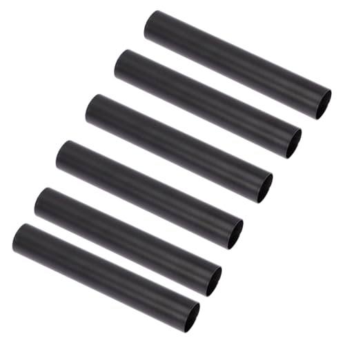 SOIMISS 6 Stück Teiliges Lampenzubehör Schwarzer Eisenrohr Lampenschirmfassung Kronleuchter Basis Abdeckung für Pendelleuchten und Deckenlampen von SOIMISS