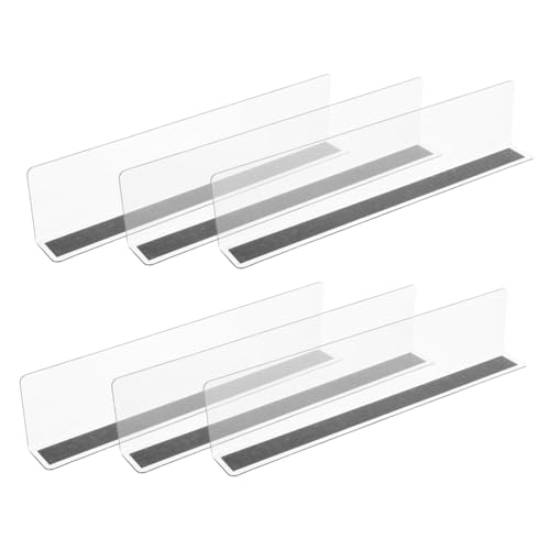 SOIMISS 6stücke Transparente Regal Trennwände Pet Organizer Warentrenner Mit Magnet Für Warenklassifizierung Und Ordnung Im Supermarktregal SOIMISS 6stücke Transparente Regal Trennwände Pet Organizer Warentrenner Mit Magnet Für Warenklassifizierung Und Ordnung Im Supermarktregal von SOIMISS