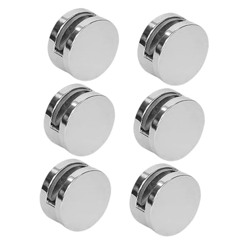 SOIMISS 6 Stück Teiliges Runde Spiegelhalter aus Robustem Wandmontage Spiegelklammern zur Sicheren Befestigung von Glas Badspiegeln Praktische Halterungen für Glasregale Einfache SOIMISS 6 Stück Teiliges Runde Spiegelhalter aus Robustem Wandmontage Spiegelklammern zur Sicheren Befestigung von Glas Badspiegeln Praktische Halterungen für Glasregale Einfache von SOIMISS