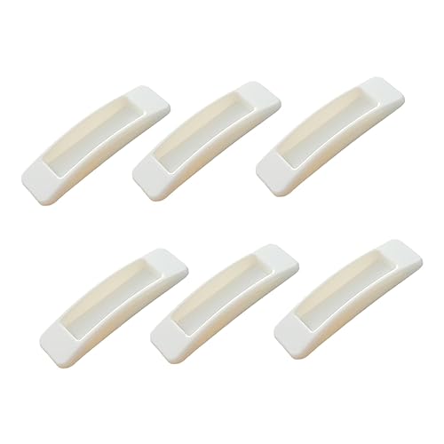SOIMISS 6 Stück Teiliges Selbstklebendes Türgriff für Schränke und Möbel Praktische Ziehgriffe für Türen und Kleiderschränke Einfache Installation ohne Bohren Weiß SOIMISS 6 Stück Teiliges Selbstklebendes Türgriff für Schränke und Möbel Praktische Ziehgriffe für Türen und Kleiderschränke Einfache Installation ohne Bohren Weiß von SOIMISS