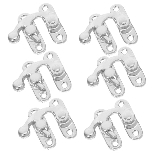 SOIMISS 6 Stück Teiliges Vintage Metall Kastenschloss mit Haken und Schrauben Antike Toggle Hasps für Weinboxen Schränke und Werkzeugkästen Installieren und Vielseitig Einsetzbar SOIMISS 6 Stück Teiliges Vintage Metall Kastenschloss mit Haken und Schrauben Antike Toggle Hasps für Weinboxen Schränke und Werkzeugkästen Installieren und Vielseitig Einsetzbar von SOIMISS