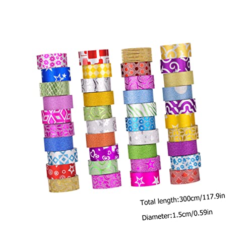 SOIMISS 60 Rollen Washi Tape mit Einzigartigen Mustern pro Rolle Selbstklebend Leicht Abreißbar Dekoratives Stickerband für DIY Basteln Geschenkverpackung Journaling und Scrapbooking SOIMISS 60 Rollen Washi Tape mit Einzigartigen Mustern pro Rolle Selbstklebend Leicht Abreißbar Dekoratives Stickerband für DIY Basteln Geschenkverpackung Journaling und Scrapbooking von SOIMISS