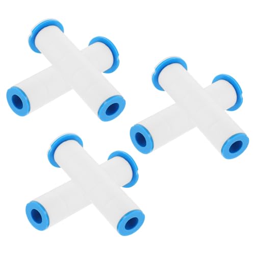 SOIMISS 6Stücke Pack PP Baumwollfilter Für Duschkopf Austauschbare Wasserfilter Für Sauberes Und Gefiltertes Duschwasser Filterkern Für Haushaltsduschfilter Hochwirksame von SOIMISS