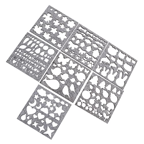 SOIMISS 7 Stück Teiliges Felting Applique Mold DIY Werkzeug für Nadelfilzen für Anfänger Langlebig und Vielseitig Einsetzbar für Bastelprojekte und Schulbildung SOIMISS 7 Stück Teiliges Felting Applique Mold DIY Werkzeug für Nadelfilzen für Anfänger Langlebig und Vielseitig Einsetzbar für Bastelprojekte und Schulbildung von SOIMISS