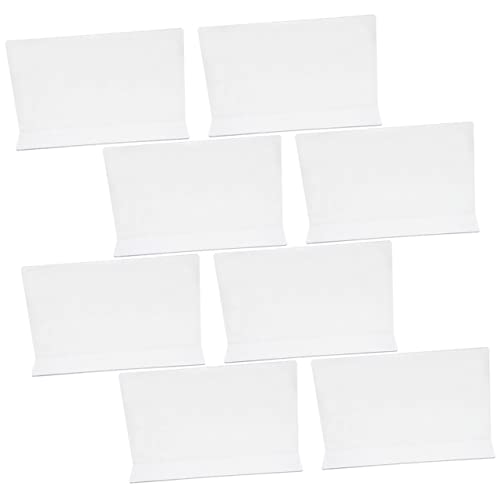 SOIMISS 8 Stücke Transparente Kunststoff Regaltrenner für Schrank L-Förmige Regal Teiler für Schlafzimmer Küchenschrank Installieren und Langlebig von SOIMISS