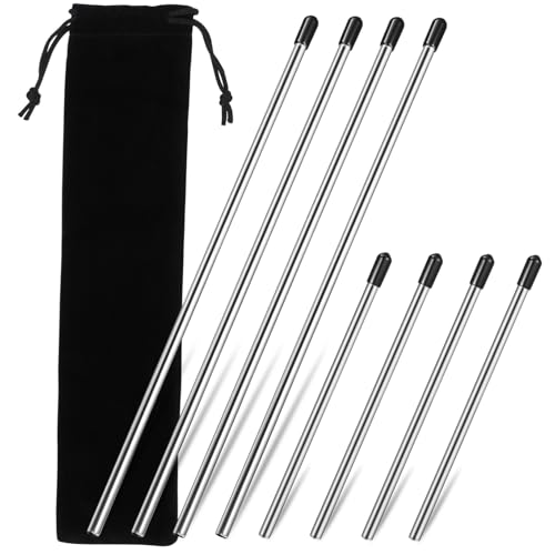 SOIMISS 8 Stück Edelstahl Spülmaschineneinsatz Flaschenhalter Stabile Abtropfhalter für Soda glasflaschen Mit Gummischutzkappen Rostfrei Für Geschirrspüler Geeignet von SOIMISS