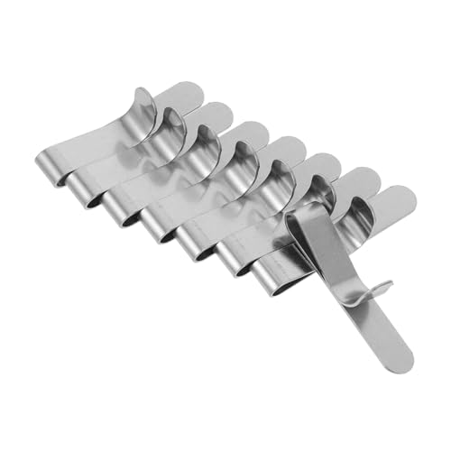 SOIMISS 8 Stück Edelstahl Tortenring Befestigungsclips für Backformen Robust Vielseitig für Kuchen Mousse Kekse Einfach zu Reinigen Formstabil für Profi und Heimgebrauch SOIMISS 8 Stück Edelstahl Tortenring Befestigungsclips für Backformen Robust Vielseitig für Kuchen Mousse Kekse Einfach zu Reinigen Formstabil für Profi und Heimgebrauch von SOIMISS