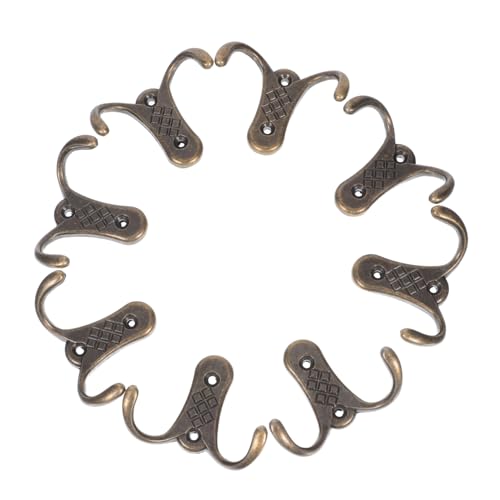 SOIMISS 8 Stück Teiliges Garderobenhaken aus Robustem Zinklegierung Vintage Wandhaken mit Hoher Tragkraft für Mäntel Handtücher Taschen Platzsparend und Einfach zu Montieren Retro Stil SOIMISS 8 Stück Teiliges Garderobenhaken aus Robustem Zinklegierung Vintage Wandhaken mit Hoher Tragkraft für Mäntel Handtücher Taschen Platzsparend und Einfach zu Montieren Retro Stil von SOIMISS