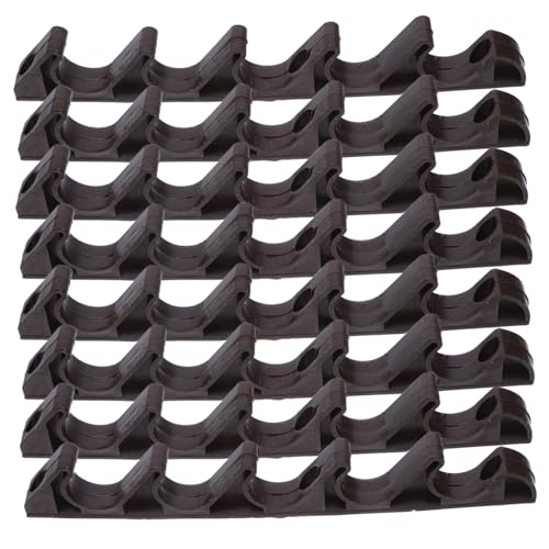 SOIMISS 8 Stück Teiliges Nylon Verstellbare Klappstuhlhalterung mit Fünfzahn Rastclip für Garten Camping Patio Outdoor Liegestuhl Ersatzteile von SOIMISS