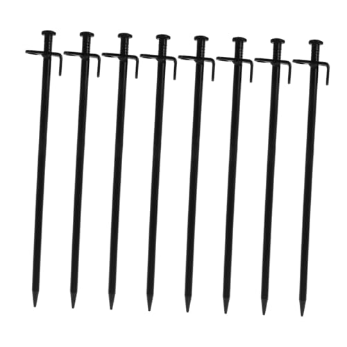 SOIMISS 8 Stück Teiliges Robuste Lange Zeltheringe aus Carbonstahl Extra Dicke Metallbodenanker für Festen Halt bei Camping Strand Schnee und Garten Winddichte Schwere Zeltpflöcke für SOIMISS 8 Stück Teiliges Robuste Lange Zeltheringe aus Carbonstahl Extra Dicke Metallbodenanker für Festen Halt bei Camping Strand Schnee und Garten Winddichte Schwere Zeltpflöcke für von SOIMISS