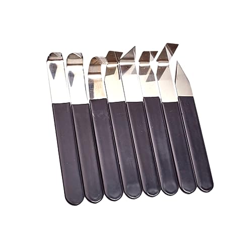 SOIMISS 8stücke Skulptur Werkzeug Aus Edelstahl Für Töpferarbeiten Inklusive DIY-tonzubehör Für Handgemachte Tonskulpturen Und Töpferskulpturen von SOIMISS