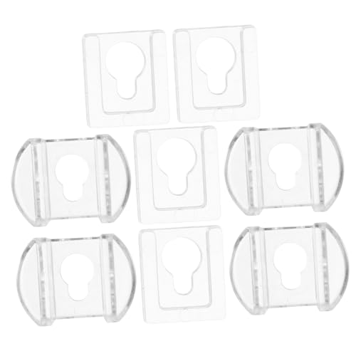 SOIMISS 8 Stück Teiliges Transparente Bilderrahmen Aufhänger mit Design Leichte Abnehmbare Wandhaken für Fotoalben Ineinandergreifende Halter Unsichtbare Befestigung Sicherer Halt SOIMISS 8 Stück Teiliges Transparente Bilderrahmen Aufhänger mit Design Leichte Abnehmbare Wandhaken für Fotoalben Ineinandergreifende Halter Unsichtbare Befestigung Sicherer Halt von SOIMISS