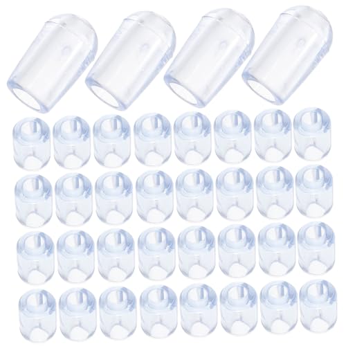 SOIMISS 80 Stück Teiliges Pvc spülbecken Ersatzfüße Transparente Schutzkappen für Küchenspülen Langlebige Schutzfüße für Spülbeckenablagen Einfache Montage Rutschfest und Unauffällig von SOIMISS