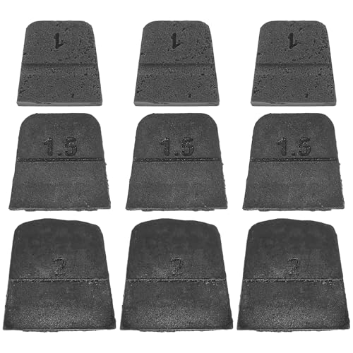SOIMISS 9 Stück Teiliges Wedge Kit Metall für Hammer und Eisen Ersatzkeile zur Fixierung von Werkzeuggriffen für Vielseitige Anwendungen und Einfache Installation von SOIMISS