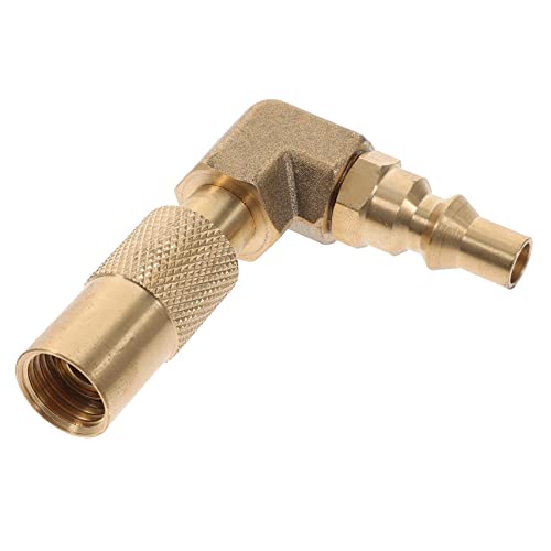 SOIMISS 90Grad Rv Propanschlauchkuppler Npt Ellbogenadapter für Grill Gaskartuschenadapter Installieren für Langlebige Nutzung SOIMISS 90Grad Rv Propanschlauchkuppler Npt Ellbogenadapter für Grill Gaskartuschenadapter Installieren für Langlebige Nutzung von SOIMISS
