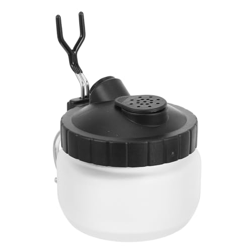 SOIMISS Airbrush Reinigungsset mit Split Type Pigmentbecher Austauschbarem Farbbehälter Inkl Halter und Nadel Effektive Reinigungstools für Künstler und Modellbauer Spritzfreies von SOIMISS