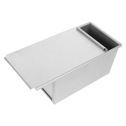 SOIMISS Aluminium Beschichtete Brotbackform mit Deckel Kastenform Antihaftbeschichtet Vielseitig für Küche Bäckerei und Party Rechteckige Backform für Toast und Brot SOIMISS Aluminium Beschichtete Brotbackform mit Deckel Kastenform Antihaftbeschichtet Vielseitig für Küche Bäckerei und Party Rechteckige Backform für Toast und Brot von SOIMISS