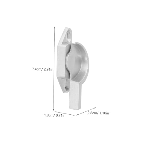 SOIMISS Aluminium Fenster schiebeverschluss mit Haken für Schiebefenster und Schiebetüren Kindersicher Robustes Material Benutzerfreundlich Silber Geeignet für Ersatz und zu Hause SOIMISS Aluminium Fenster schiebeverschluss mit Haken für Schiebefenster und Schiebetüren Kindersicher Robustes Material Benutzerfreundlich Silber Geeignet für Ersatz und zu Hause von SOIMISS