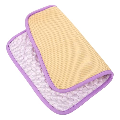 SOIMISS Atmungsaktive Haustier Kühlmatte Sommer Kühlkissen für Hunde Katzen Kaninchen Meerschweinchen Angenehmes Eisseide Material Langlebig Vielseitig als Bett und Sitzkissen Xs Helllila SOIMISS Atmungsaktive Haustier Kühlmatte Sommer Kühlkissen für Hunde Katzen Kaninchen Meerschweinchen Angenehmes Eisseide Material Langlebig Vielseitig als Bett und Sitzkissen Xs Helllila von SOIMISS