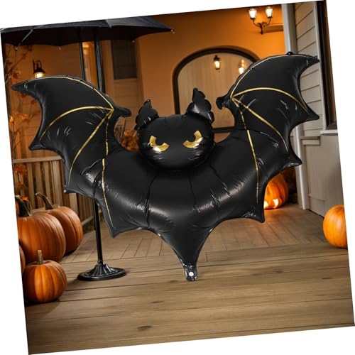 SOIMISS Aufblasbare Fledermausdekoration Aufblasbarer Halloween-schläger Halloween Aufblasbarer Schläger Hängende Fledermäuse Aluminiumfolie Schwarz SOIMISS Aufblasbare Fledermausdekoration Aufblasbarer Halloween-schläger Halloween Aufblasbarer Schläger Hängende Fledermäuse Aluminiumfolie Schwarz von SOIMISS