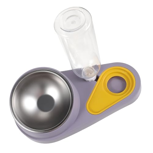 SOIMISS Automatischer Haustier Futter Wasserspender Bruchsicher Leicht zu Reinigen Große Kapazität Geeignet für Hunde und Katzen Praktischer Futterautomat für Zuhause von SOIMISS