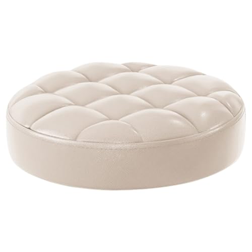 SOIMISS Barhocker Essensstuhl Rundes Kissen Stühle Gel Liege Rollender Ladenhocker Einstellbar Sitz Runder Hocker Kaschmir Bistro Zusammenklappbar Rückenlehne Faltbar Gepolstert Black Pu von SOIMISS