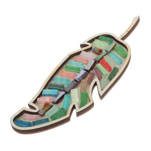 SOIMISS Bastelset DIY mit bunten Fliesen und Holzunterlage Kreatives Handwerksset für Erwachsene Komplettes Kreativset für einzigartige Dekorationen Geschenkidee SOIMISS Bastelset DIY mit bunten Fliesen und Holzunterlage Kreatives Handwerksset für Erwachsene Komplettes Kreativset für einzigartige Dekorationen Geschenkidee von SOIMISS