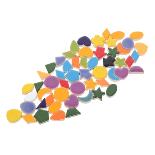 SOIMISS Beutel Keramik Mosaiksteine Große Bunte Stern Mond Herz Formen DIY Bastelsteine für Heimdekoration Farbige Mosaikfliesen mit Glatter Oberfläche Langlebig und Farbbeständig SOIMISS Beutel Keramik Mosaiksteine Große Bunte Stern Mond Herz Formen DIY Bastelsteine für Heimdekoration Farbige Mosaikfliesen mit Glatter Oberfläche Langlebig und Farbbeständig von SOIMISS