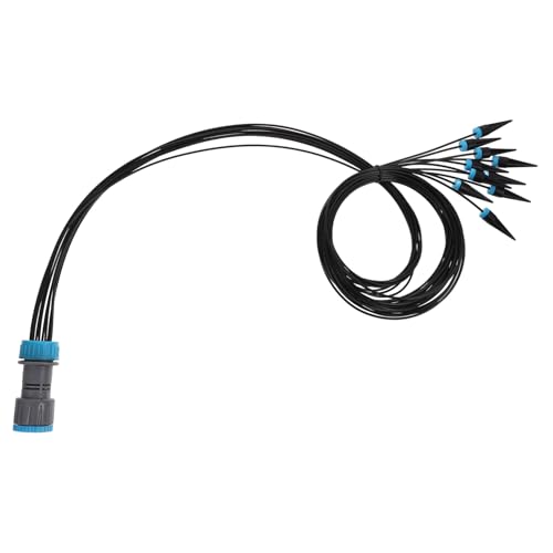 SOIMISS Bewässerungssystem Tropfbewässerungskopf mit Düsen für Topfpflanzen Automatisches Pflanzenbewässerungstool Wassersparend Vielseitig für Garten Gemüsebeete von SOIMISS