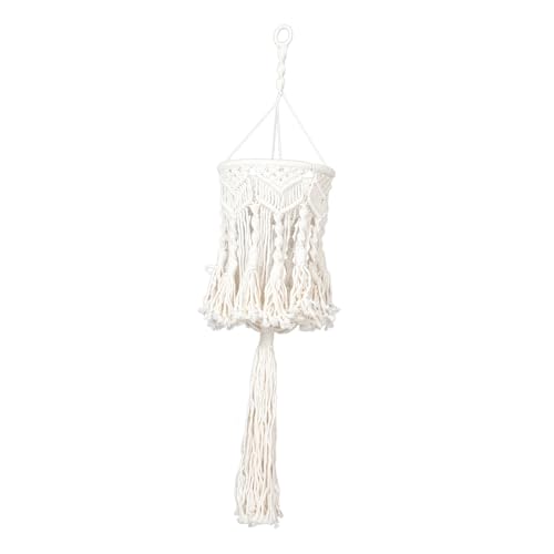 SOIMISS Boho Makramee Lampenschirm Baumwollfaden Hängend Tassel Design Deckenleuchte Für Wohnzimmer Restaurant Hotel Raumdekoration SOIMISS Boho Makramee Lampenschirm Baumwollfaden Hängend Tassel Design Deckenleuchte Für Wohnzimmer Restaurant Hotel Raumdekoration von SOIMISS