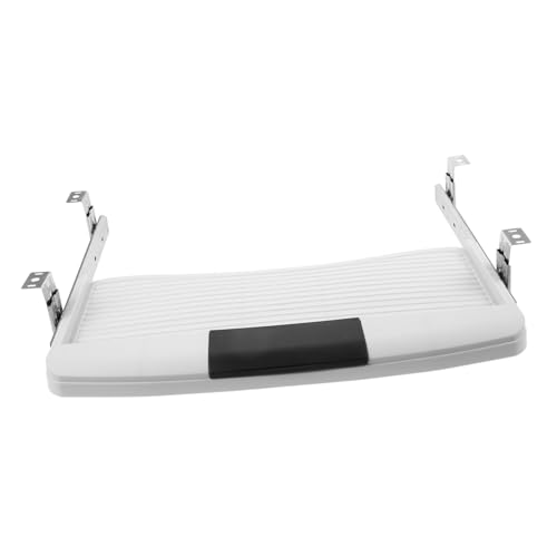 SOIMISS Computer Tastaturablage mit Robustem Schiebemechanismus Kratzfest und Langlebig Untertisch Keyboard Tablett für Büro und Home Office Platzsparend und Handschonend Gestaltet von SOIMISS