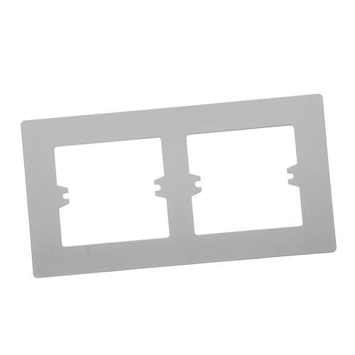 SOIMISS Dekorative Schalterabdeckung Fach Abdeckplatte Versteckte Steckdosenabdeckung mit Großem Abdeckbereich für Elektrische Lichtschalter Wandplatte zur Wohnraumgestaltung von SOIMISS