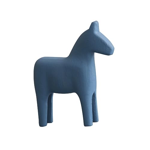 SOIMISS Dekorativer Holzpferd Modell Chic Pferdeform Tischverzierung Für Zuhause Wohnzimmer Und Büro Kleine Als Desktop Schmuck Und Kreative Pferdedekor von SOIMISS